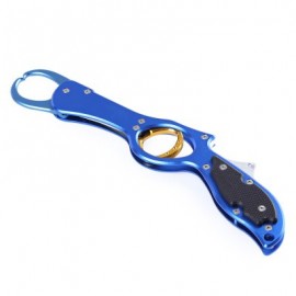 image of STAINLESS STEEL FISHING GRIP FISH ACCESSORY CONTROLLER HOOK FINDER REMOVER (BLUE) -