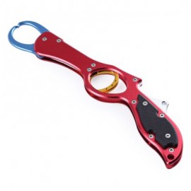 image of STAINLESS STEEL FISHING GRIP FISH ACCESSORY CONTROLLER HOOK FINDER REMOVER (RED) -