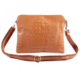 image of SIMPLE CROCODILE PATTERN PURE COLOR AMPHIBIOUS BAG FOR LADIES -