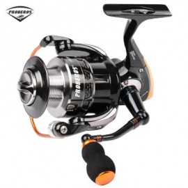 image of PRO BEROS 5.5:1 ALL-METAL 9 BALL BEARING SPINNING FISHING REEL (BLACK) ST1000