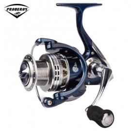 image of PRO BEROS 13 + 1BB LIGHTWEIGHT ALUMINUM FISHING REEL (SILVER AND BLUE) LP3000