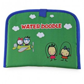 image of MAGIC CARTOON WATER DRAWING WRITING MAT TOY WITH WATERCOLOR PEN FOR KIDS (COLORMIX) -