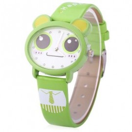 image of KEZZI K - 666 KIDS QUARTZ WATCH JAPAN MOVEMENT CARTOON DIAL WATER RESISTANCE WRISTWATCH (GREEN) 0