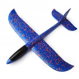 image of EPP INTERACTIVE GLIDER MODEL FUN HAND THROW FLYING PLANES OUTDOOR TOYS FOR CHILDREN (BLUE AND ORANGE) 0