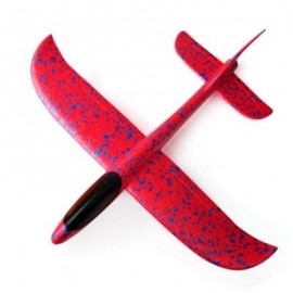 image of EPP INTERACTIVE GLIDER MODEL FUN HAND THROW FLYING PLANES OUTDOOR TOYS FOR CHILDREN (RED STARS) 0