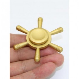 image of SHIP RUDDER FINGERTIP SPINNING TOP FINGER GYRO FOCUS TOY (GOLDEN) -