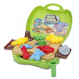 image of BOWA KIDS PLAY SET DOUGH SUITCASE TOY POTABLE IN CARRYING (COLORMIX) 0
