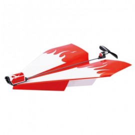 image of POWER UP DRIVEN PAPER PLANE DIY CHILDREN OUTDOOR INDOOR MODEL TOY (COLORMIX) One Size