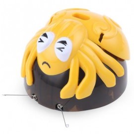 image of 1PC PLASTIC INFRARED INDUCTION INSECT SPANKING WORM VIBRATION TOY FOR CHILDREN (COLORMIX) -