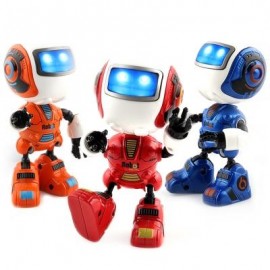 image of NEW INTELLIGENT MINI ALLOY ROBOT WITH INDUCTION FEEL IS MUTI_FUNCTION THE LIGHT MUSIC (RED) 0