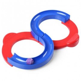 image of CHILDREN ORBIT BALL TRAINING ATTENTION HAND-EYE COORDINATION FACILITIES EDUCATIONAL TOY (BLUE AND RED) -