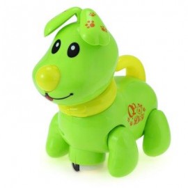 image of ELECTRONIC MUSIC LIGHT WALKING PUPPY DOG PRESCHOOL EDUCATIONAL TOY FOR CHILDREN (GREEN) -