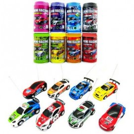 image of COKE CAN MINI 1 : 63 RADIO REMOTE CONTROL MICRO RACING CAR TOY VEHICLE KID GIFT (COLORMIX) -