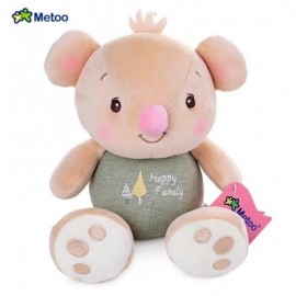 image of METOO STUFFED CUTE BIG FOOT PLUSH DOLL COMFORTER TOY (PEA GREEN) -