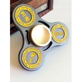 image of KING FINGER GYRO HOLLOW OUT STRESS RELIEF TOY FIDGET SPINNER (BLACK) -