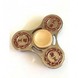 image of KING FINGER GYRO HOLLOW OUT STRESS RELIEF TOY FIDGET SPINNER (GOLDEN) -