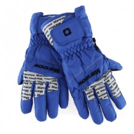 image of MARSNOW PAIRED WATERPROOF WINDPROOF THICKEN WARM PROTECTION ANTI-SLIP OUTDOOR MOTORCYCLE CYCLING GLOVES (BLUE) M