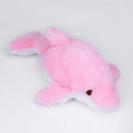 image of STUFFED CUTE FLASHING DOLPHIN PLUSH DOLL TOY BIRTHDAY CHRISTMAS GIFT FOR BABY (SHALLOW PINK) -