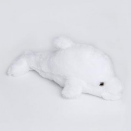 image of STUFFED CUTE FLASHING DOLPHIN PLUSH DOLL TOY BIRTHDAY CHRISTMAS GIFT FOR BABY (WHITE) -
