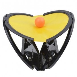 image of FUNNY GRASPING THE BALL RACKET TABLE TENNIS KID CHILD OUTDOOR INDOOR SPORT TOY (BLACK) One Size
