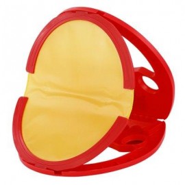 image of FUNNY GRASPING THE BALL RACKET TABLE TENNIS KID CHILD OUTDOOR INDOOR SPORT TOY (RED) -