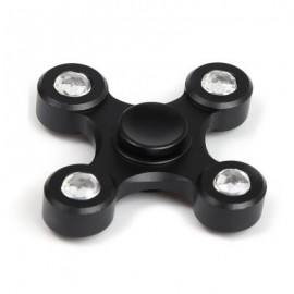 image of HIGH SPEED FOCUS TOY ALLOY EDC FIDGET SPINNER (BLACK) 7.5*7.5*1.5CM