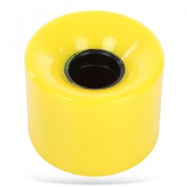image of 4PCS 60 X 45MM OUTDOOR PU MADE SKATEBOARDING WHEELS (YELLOW) -
