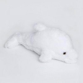 image of STUFFED CUTE FLASHING DOLPHIN PLUSH DOLL TOY BIRTHDAY CHRISTMAS GIFT FOR BABY (WHITE) One Size