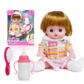 image of ELECTRIC VOICE BOTTLE DOLLS LAUGH CRY BABY GIRL TOYS (COLOUR) 0