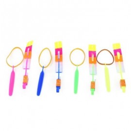 image of 50PCS KIDS NOVELTY FLASHING FLYING ARROW OUTDOOR SPORTS TOY GIFT (COLORMIX) -