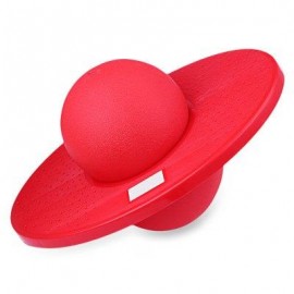 image of BALANCE ENERGETIC EXERCISE JUMPING BOUNCE YOGA SPACE FITNESS BALL INDOOR OUTDOOR FUN PLAY TOY (RED) -
