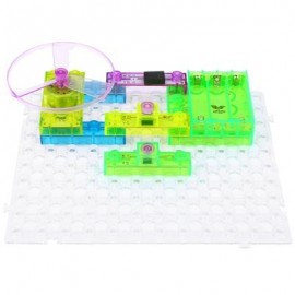 image of YSGO YS2960 INTEGRATED ELECTRONIC CIRCUIT BUILDING BLOCKS KIT PHYSICS LEARNING DEVELOPMENT TOY (COLORMIX) -