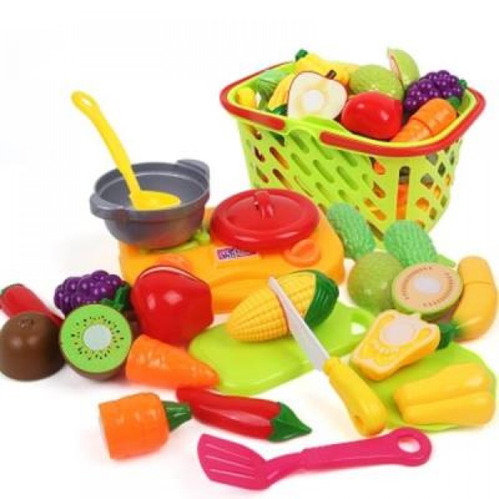 EARLY CHILDHOOD EDUCATION BIG BASKET FRUITS VEGETABLES TOY (COLORMIX) 0 EARLY CHILDHOOD EDUCATION BIG BASKET FRUITS VEGETABLES TOY (COLORMIX) 0