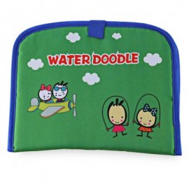 image of MAGIC CARTOON WATER DRAWING WRITING MAT TOY WITH WATERCOLOR PEN FOR KIDS (COLORMIX) One Size