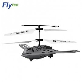 image of FLYTEC TY920 2-CHANNEL INFRARED REMOTE CONTROL AIRPLANE (GRAY) 0
