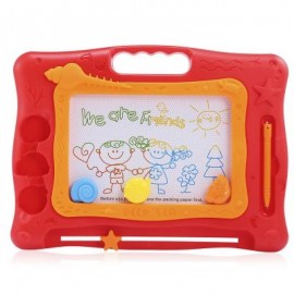 image of KIDS MAGIC DRAW SKETCH TABLET BOARD TOY CHRISTMAS PRESENT WITH PEN (COLORMIX) One Size