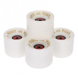 image of 4PCS 70 X 51MM OUTDOOR SPORT SKATEBOARDING WHEEL SKATE BEARING (WHITE) 7.00 x 7.00 x 5.10 cm