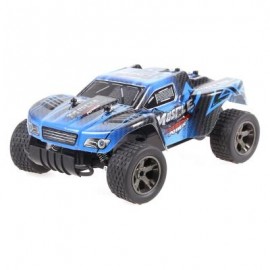 image of JULE UJ99 - 2812B 2.4GHZ 1:18 RC CAR RTR 20KM/H / SHOCK ABSORBER / IMPACT-RESISTANT PVC SHELL (BLUE) 0