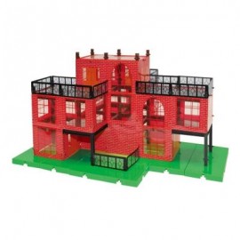 image of 257PCS CHILDREN BUILDING BLOCKS CONSTRUCTION KIT DIY CREATIVE ASSEMBLY MODEL TOY CHRISTMAS BIRTHDAY GIFT (RED) -