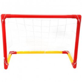 image of WTWY KIDS SOCCER GOAL SET OUTDOOR SPORTS GAME TOY (COLORMIX) One Size