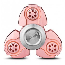 image of TITANIUM ALLOY GYRO STRESS RELIEVER PRESSURE REDUCING TOY FOR OFFICE WORKER (ROSE GOLD) -