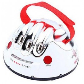 image of ELECTRIC SHOCKING LIAR NOVELTY GAME INTERESTING LIE DETECTOR GAME (WHITE) -