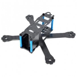 image of AURORA MODEL QAV105 MINI CARBON FIBER FRAME KIT (COLORMIX) 0