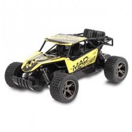 image of JULE UJ99 - 1815B 2.4GHZ 1:18 RC CAR RTR 20KM/H / SHOCK ABSORBER / IMPACT-RESISTANT PVC SHELL (YELLOW) -