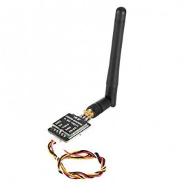 image of 25 - 600MW 5.8G 48CH 2S - 6S FPV VIDEO AUDIO TRANSMITTER (BLACK) -