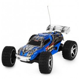 image of NO.2019 REMOTE CONTROL RACING CAR WITH 5 SPEED TRANSMISSION AND FLASHING LIGHT (BLUE) -