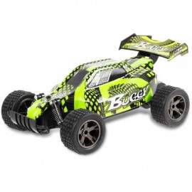image of JULE UJ99 - 2810B 2.4GHZ 1:18 RC CAR RTR 20KM/H / SHOCK ABSORBER / IMPACT-RESISTANT PVC SHELL (GREEN) -