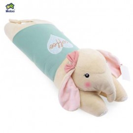image of METOO STUFFED ELEPHANT PLUSH DOLL TOY CUSHION PILLOW CHRISTMAS GIFT (LIGHT GREEN) 54.00 x 19.00 x 16.00 cm