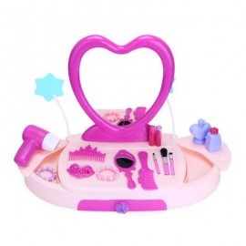 image of BOWA 19PCS BABY KIDS MAKEUP TOOLS BOX MINI SIMULATION EDUCATIONAL TOY 51.00 x 50.00 x 8.00 cm