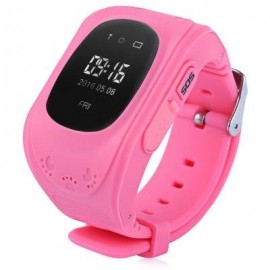 image of Q50 RUSSIAN VERSION CHILDREN SAFETY MONITORING GPS INTELLIGENT WATCH TELEPHONE (PINK) RUSSIAN VERSION